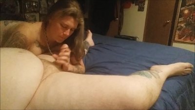 Wife Gives Long Blowjob And Gets A Quicky