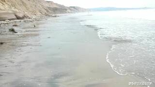 Beach Cocksucking In The Water (Black’s Beach, CA)