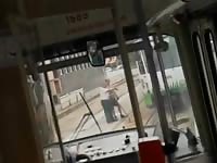 Fucking Girl In Public Bus While People Watching
