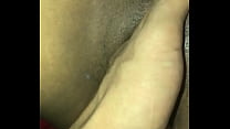 Zepporah Getting Her Pussy Stretched Out. Cute Little Titties With Big Brown Thick Hard Nipples