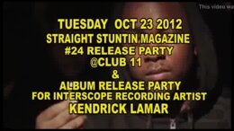 @Dramaediter Strip Club Promo Classic 1 Straight Stuntin Mag #24 Release Party