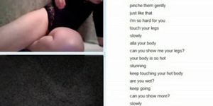 Massachusetts Girl Teases And Masturbates For A Strange
