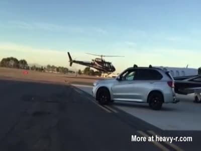Helicopter Crash On California Airport