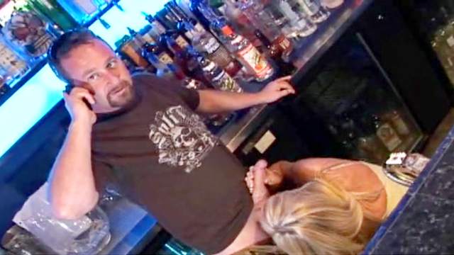 Blonde Milf Fucked In An Empty Bar