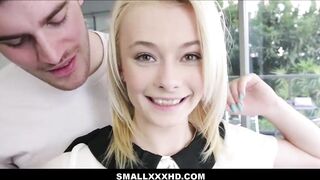 Small Youthful Small Little Blond Teen Screwed