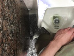 Urinal Spy: Tiny Arkansas Cock