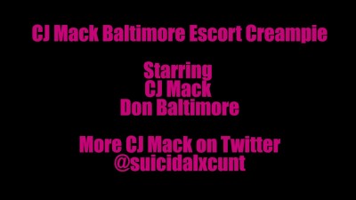 CJ Mack Baltimore Escort Creampie